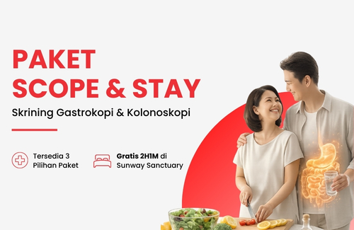 Scope & Stay - Paket Endoskopi + Menginap Gratis